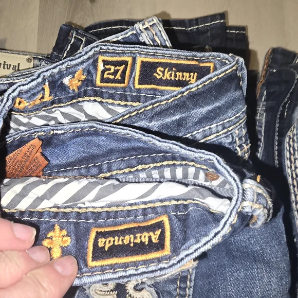 Rock Revival Jeans Price Is For Everything shown - Picture 4 of 16